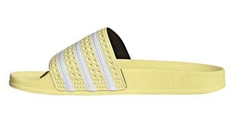 adilette adidas geel|Amazon.com .